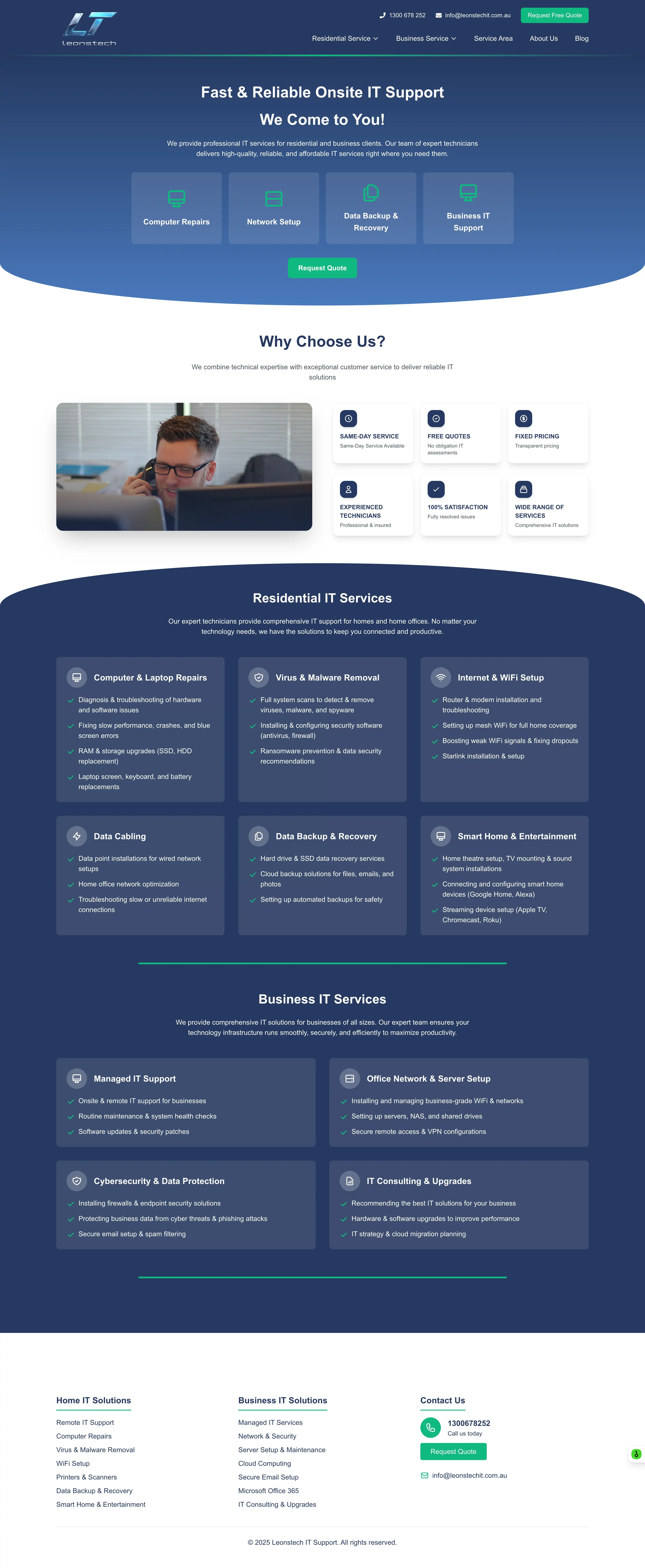Maaj Construction website
